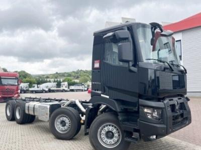 Renault C 480 8×4 (Euro-6): Обзор шасси для тяжелых работ