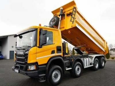 Scania P 450 XT 8x6 (Евро-6): обзор мощного строительного самосвала