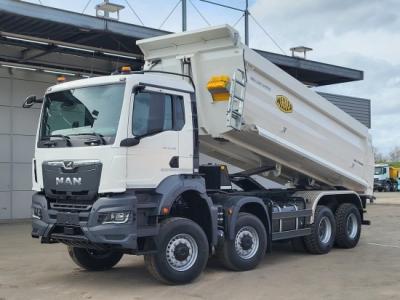 MAN TGS 41.480 8x8 (Euro-6): мощный самосвал для тяжелых условий
