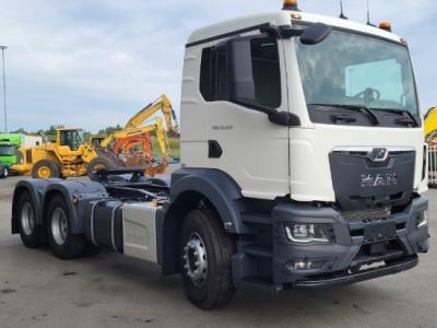 Обзор мощного тягача MAN TGS 33.520 6x4 (Евро-6)