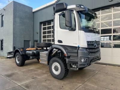 Обзор Mercedes-Benz Arocs 1736 AK 4x4 (Евро-3): внедорожное шасси