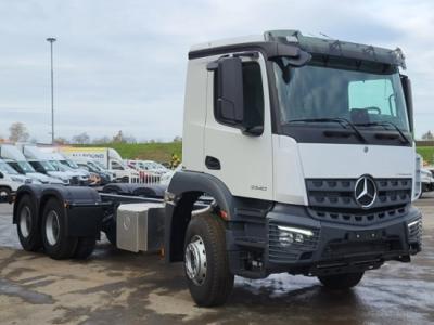 Mercedes Arocs 3340 6X4 (Евро-5): обзор шасси
