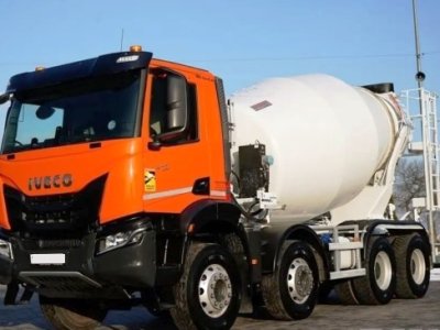 Iveco X-Way 420 8x4 (Евро-6): Универсальный автобетоносмеситель для стройплощадок