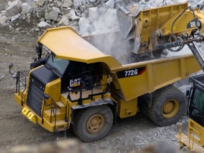 Карьерный самосвал Caterpillar 772G: надежный помощник в горнодобыче