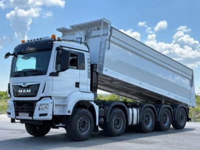 Обзор самосвала MAN TGS 35.460 10x4