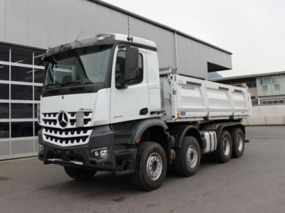 Обзор Mercedes-Benz Arocs 3548 (Евро-6): Самосвал для тяжёлых строительных работ