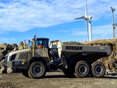 Обзор Rokbak RA30: мощный шарнирно-сочленённый самосвал для тяжёлых условий