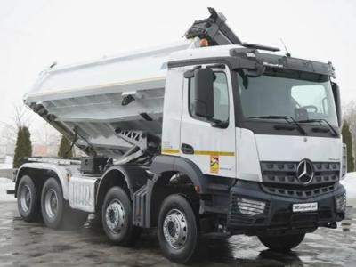 Обзор Mercedes-Benz Arocs 3243 (Евро-6): надёжный четырёхосный самосвал