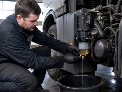 Вода в топливном фильтре грузовика: что я проверяю перед рейсом