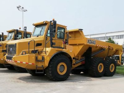 Обзор XCMG XDA40: Эталон мощности в классе сочлененных самосвалов