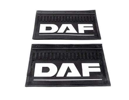 Брызговики передние Daf обьемный текст (50*35)