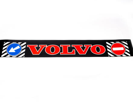 Брызговик Volvo красная надпись 35*240