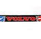 Брызговик Volvo красная надпись 35*240