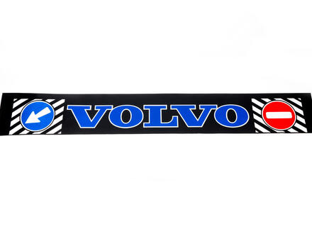 Брызговик Volvo синяя надпись 35*240