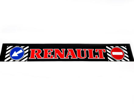 Брызговик RENAULT красная надпись 35*240