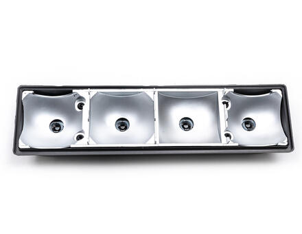 Фонарь задний универсальный 4-х секционный левый с кабелем 0195