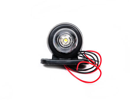 Габаритный диодный фонарь (красно-белый) 12-24 вольт 0100