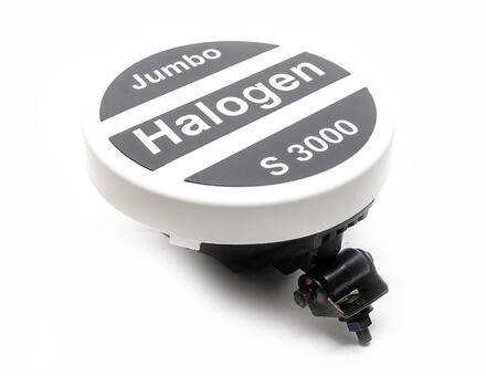 Фара дополнительная круглая с белым габаритом по кругу 710620