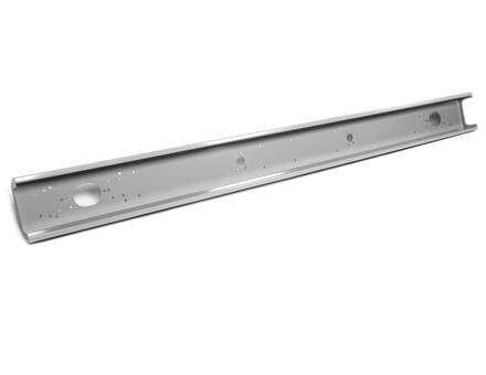 Задний бампер серый (240*21 см.)