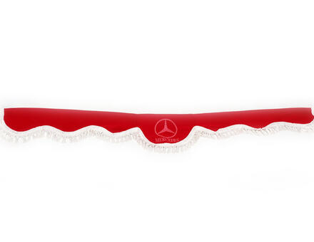 Комплект штор Mercedes красные