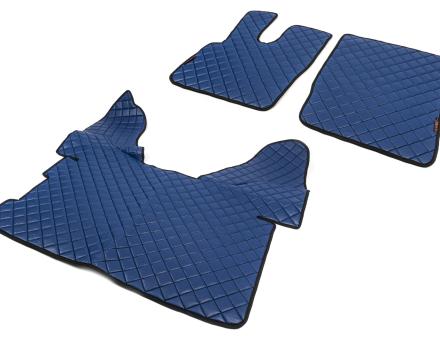 Коврики Daf XF 106 синие из 3-х частей