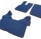 Коврики Daf XF 106 синие из 3-х частей
