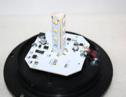 Мигалка желтая диодная 12-24 вольт (магнит) 201704