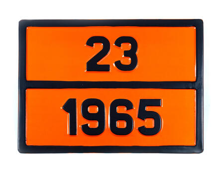 Табличка опасный груз ’23-1965’ (Газ)