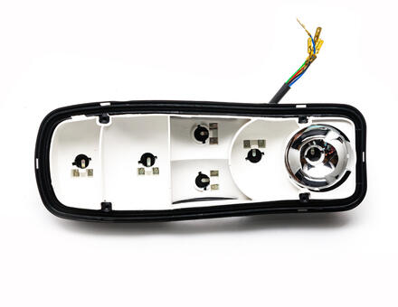 Фонарь задний универсальный левый с кабелем сзади 611252