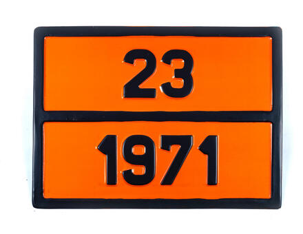 Табличка опасный груз ’23-1971’ (Природный газ)