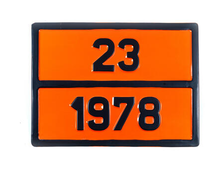 Табличка опасный груз ’23-1978’ (Пропан)