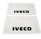 Брызговики белые Iveco 64*36