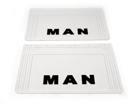 Брызговики белые Man 64*36