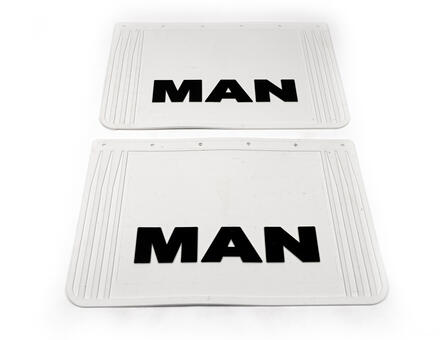 Брызговики белые Man 60*40