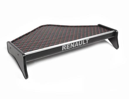 Полка на панель Renault Premium (2005-...) (эко-кожа)