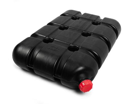 Бак автономного обогревателя (Webasto) 50 литров черный