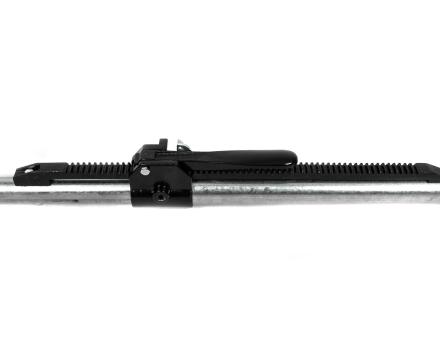 Штанга телескопическая (талреп) для фиксации груза из стальной трубы Ø38mm с рабочей длиной 2350-2720mm с демферной пружиной