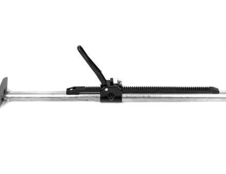 Штанга телескопическая (талреп) для фиксации груза из стальной трубы Ø38mm с рабочей длиной 2350-2720mm с демферной пружиной