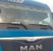 Полка на панель Man TGX (экокожа с синей прошивкой)