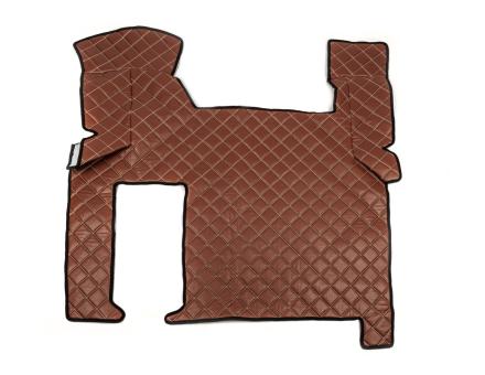 Коврики в салон Man TGX экокожа коричневые (автомат)