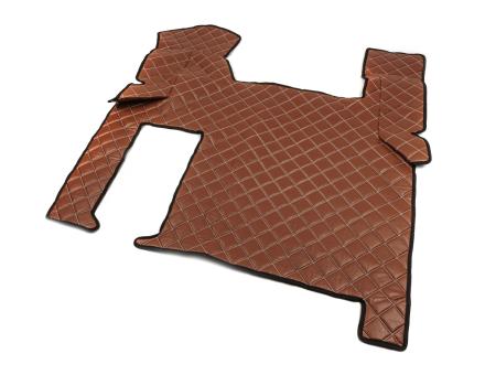 Коврики в салон Man TGX экокожа коричневые (автомат)