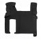 Коврики в салон Man Tgx экокожа черные с черной прошивкой (автомат)