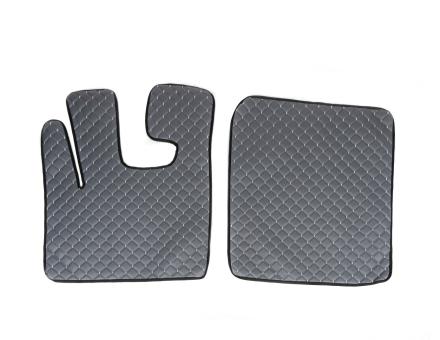 Коврики в салон Daf XF 105 экокожа серые (автомат)