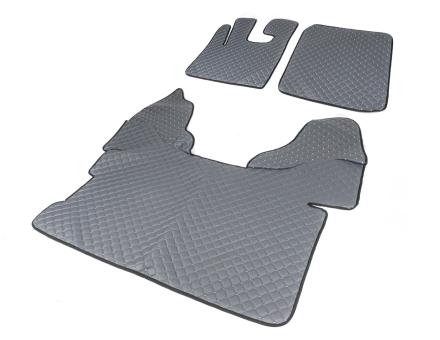 Коврики в салон Daf XF 105 экокожа серые (автомат)