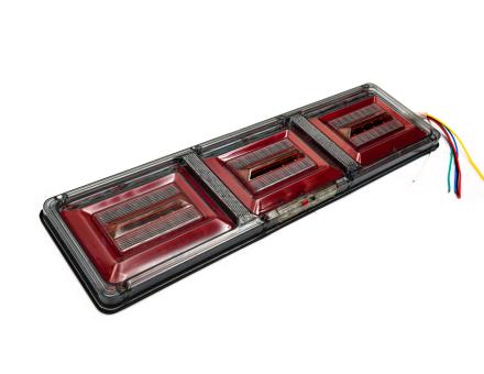 Фонарь задний универсальный светодиодный 24В Ferze PLC46Q3