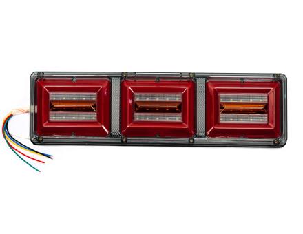 Фонарь задний универсальный светодиодный 24В Ferze PLC46Q3