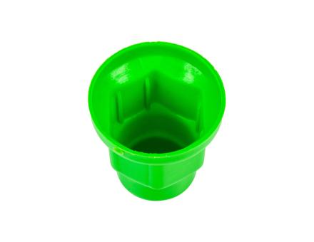 Защитный колпачок на гайку 33 зеленый