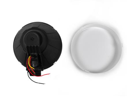 Фара дополнительная универсальная с белым диодным габаритом (хромированный кант) 710625