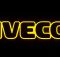 Надпись на решетку Iveco нержавейка с оранжевой подсветкой (60см.*14см.)