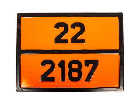  Табличка опасный груз «22-2187»
